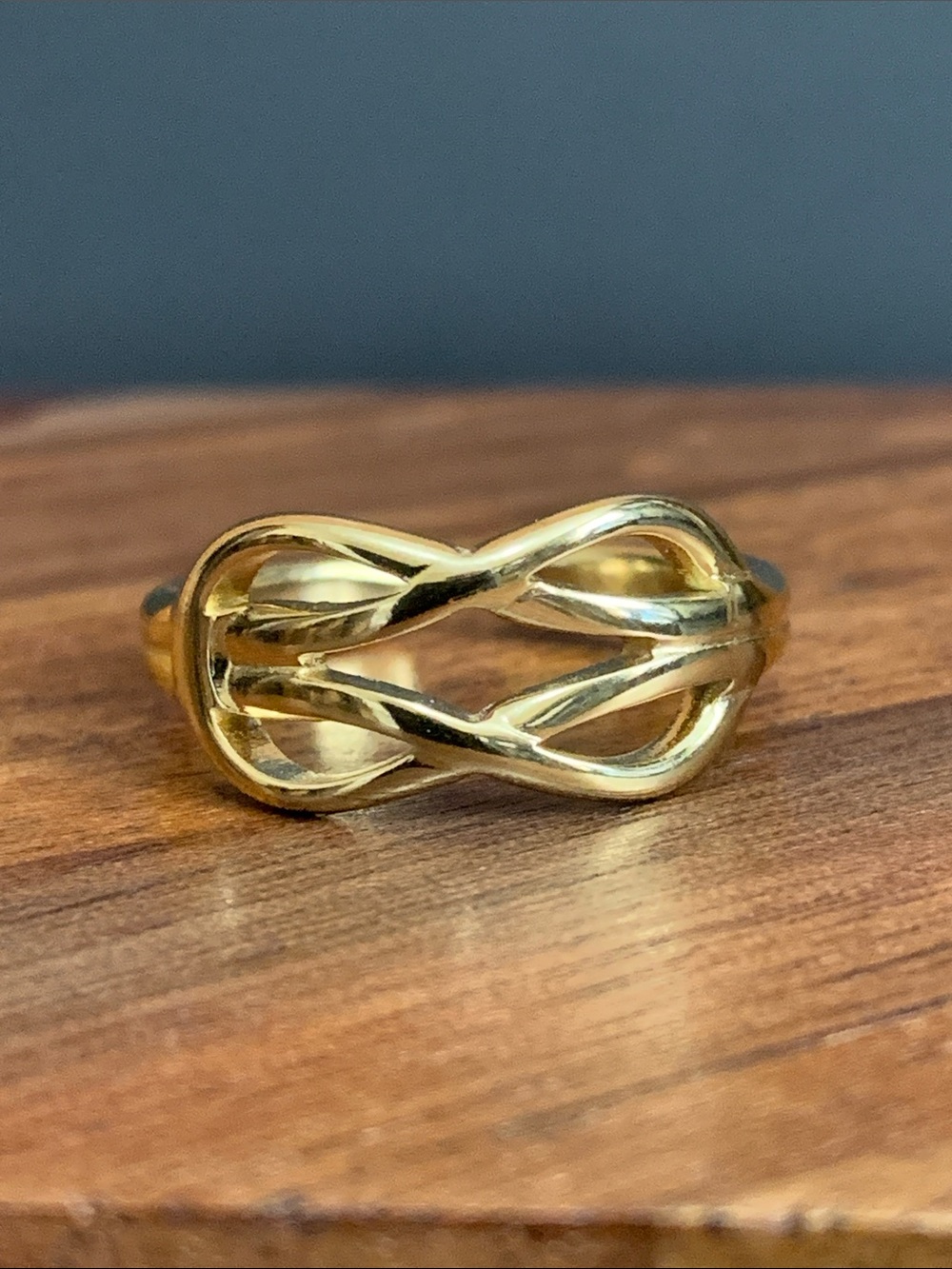 NWT gold tone ring size 7